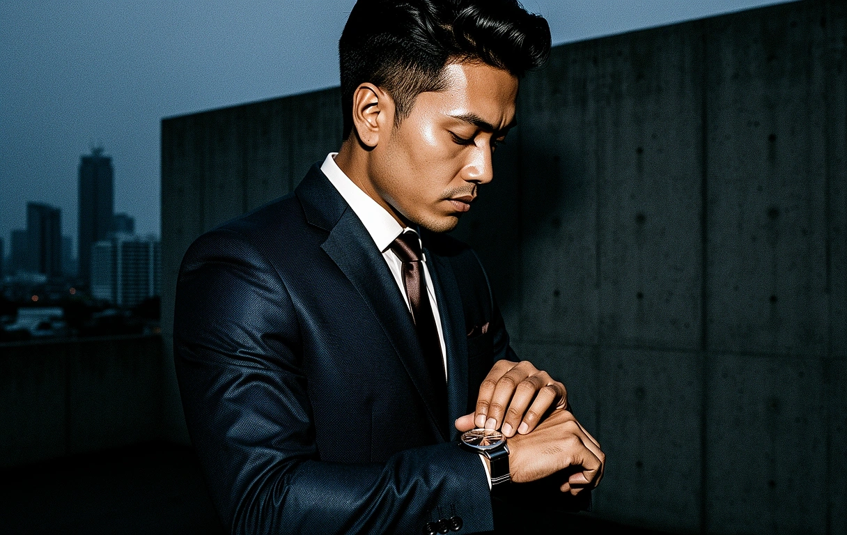 Sartorial Editorial Portrait